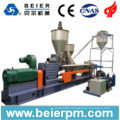 Parallel Twin Screw Hot-Air Die-Face Plastic Masterbatch Pelletizing/Compounding/Recycling/Granulating Machine